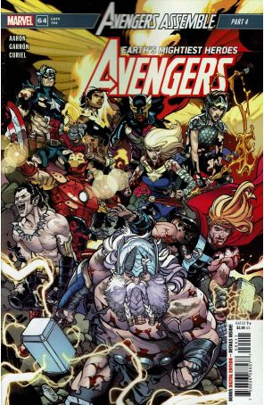 Avengers (8th Series) 64 published by Marvel with cover art by Mike McKone