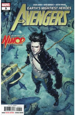 Avengers (8th Series) 9 published by Marvel with cover art by David Marquez