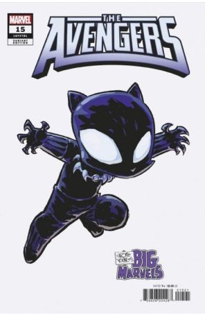 Avengers (9th Series) 15A published by Marvel with cover art by Skottie Young