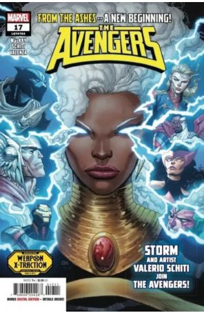 Avengers (9th Series) 17 published by Marvel with cover art by Joshua Cassara