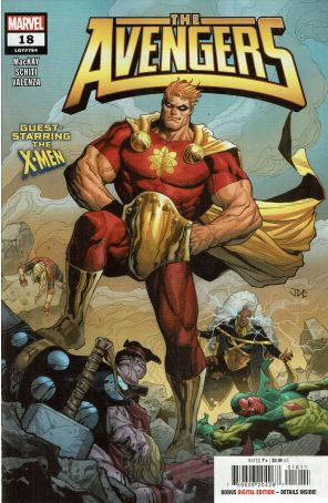 Avengers (9th Series) 18 published by Marvel with cover art by Joshua Cassara