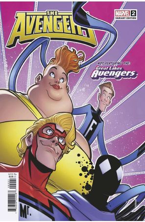 Avengers (9th Series) 2A published by Marvel with cover art by David Baldeon