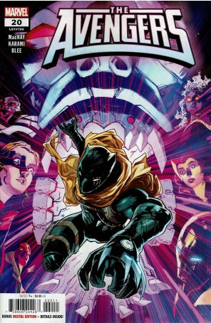 Avengers (9th Series) 20 published by Marvel with cover art by Valerio Schiti