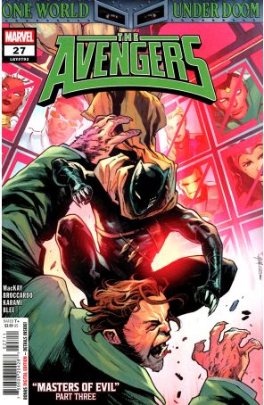 Avengers (9th Series) 27 published by Marvel with cover art by Valerio Schiti