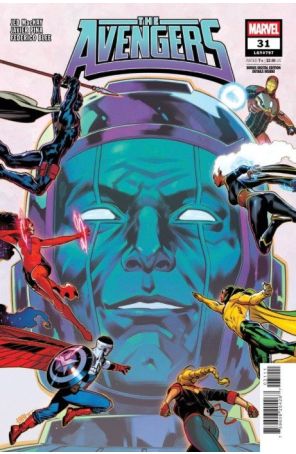 Avengers (9th Series) 31 published by Marvel with cover art by Carlos “CAFU” Urbano