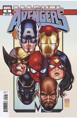 Avengers (9th Series) 5A published by Marvel with cover art by Mark Brooks