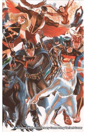 Avengers (9th Series) 5B published by Marvel with cover art by Alex Ross