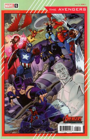Avengers (9th Series) 5C published by Marvel with cover art by Aaron Kuder