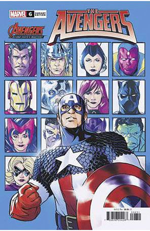 Avengers (9th Series) 6D published by Marvel with cover art by James Kerrigan