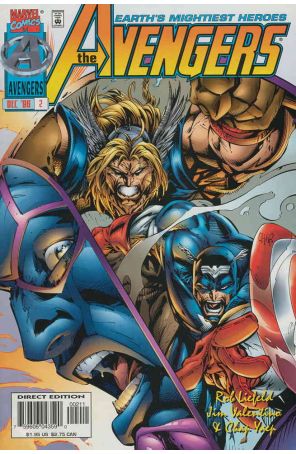 Avengers (Vol. 2) 2 published by Marvel with cover art by Chap Yaep
