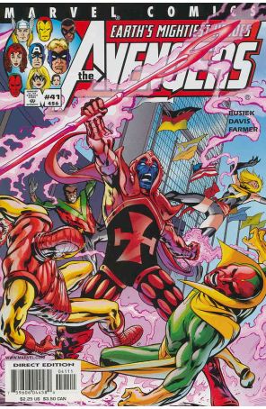 Avengers (Vol. 3) 41 published by Marvel with cover art by Alan Davis