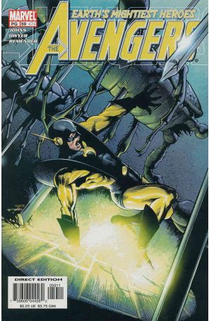 Avengers (Vol. 3) 59 published by Marvel with cover art by Rags Morales