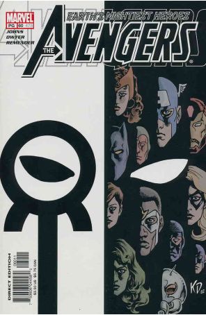 Avengers (Vol. 3) 60 published by Marvel with cover art by Kieron Dwyer