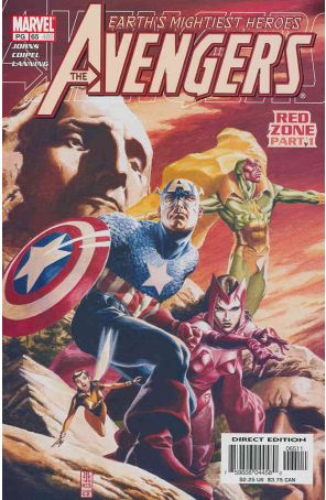 Avengers (Vol. 3) 65 published by Marvel with cover art by J.G. Jones