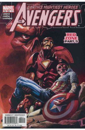 Avengers (Vol. 3) 69 published by Marvel with cover art by J.G. Jones