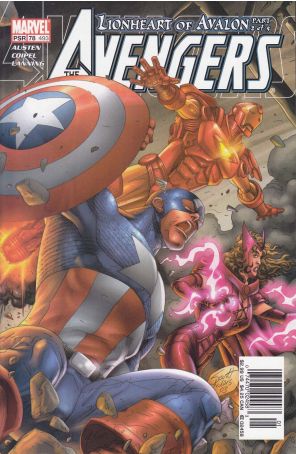 Avengers (Vol. 3) 78 (Newsstand) published by Marvel with cover art by Scott Kolins