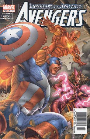 Avengers (Vol. 3) 78 published by Marvel with cover art by Scott Kolins
