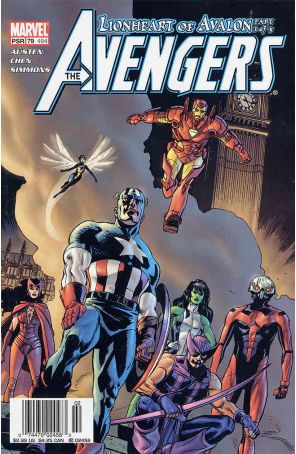 Avengers (Vol. 3) 79 published by Marvel with cover art by Lee Weeks