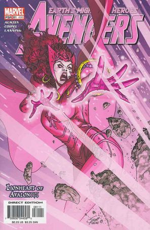 Avengers (Vol. 3) 81 published by Marvel with cover art by Scott Kolins