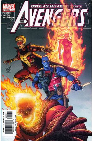 Avengers (Vol. 3) 83 published by Marvel with cover art by Scott Kolins