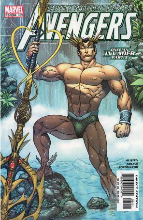 Avengers (Vol. 3) 84 published by Marvel with cover art by Scott Kolins