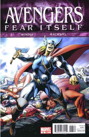 Avengers (Vol. 4) 13 published by Marvel with cover art by Alan Davis