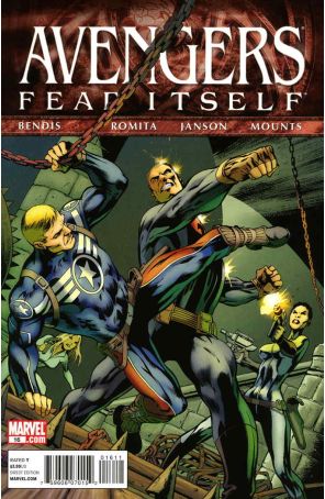 Avengers (Vol. 4) 16 published by Marvel with cover art by Alan Davis