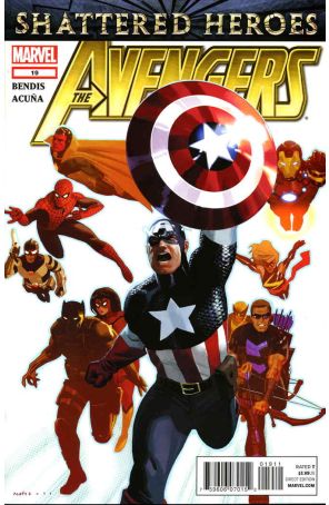 Avengers (Vol. 4) 19 published by Marvel with cover art by Daniel Acuña