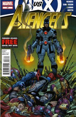 Avengers (Vol. 4) 27 published by Marvel with cover art by Walt Simonson