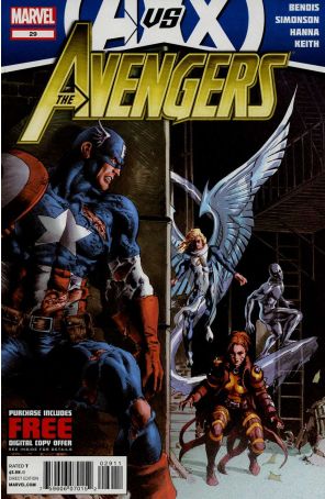 Avengers (Vol. 4) 29 published by Marvel with cover art by Walt Simonson