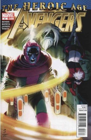 Avengers (Vol. 4) 3 published by Marvel with cover art by John Romita Jr.