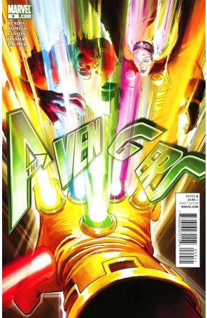 Avengers (Vol. 4) 9 published by Marvel with cover art by John Romita Jr.