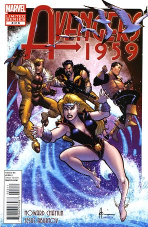 Avengers 1959 3 published by Marvel with cover art by Howard Chaykin