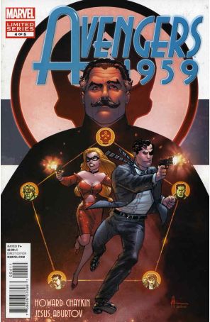 Avengers 1959 4 published by Marvel with cover art by Howard Chaykin