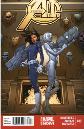 Avengers A.I. 10 published by Marvel with cover art by David Marquez