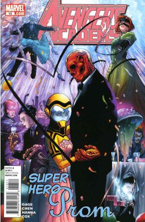 Avengers Academy 13 published by Marvel with cover art by Billy Tan