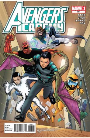 Avengers Academy 14.1 published by Marvel with cover art by Billy Tan