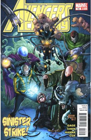 Avengers Academy 14 published by Marvel with cover art by Billy Tan