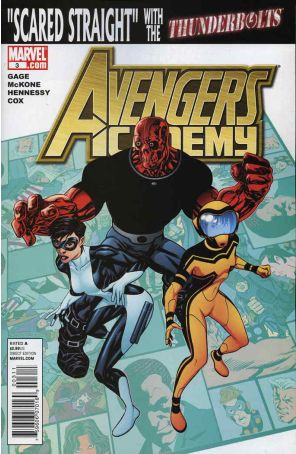 Avengers Academy 3 published by Marvel with cover art by Mike McKone