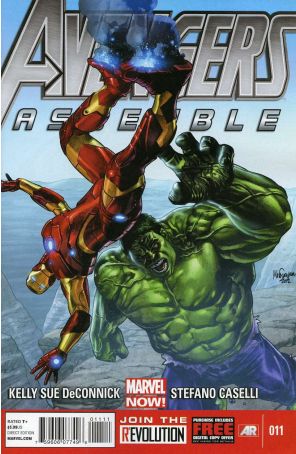 Avengers Assemble (4th Series) 11 published by Marvel with cover art by Mico Suayan