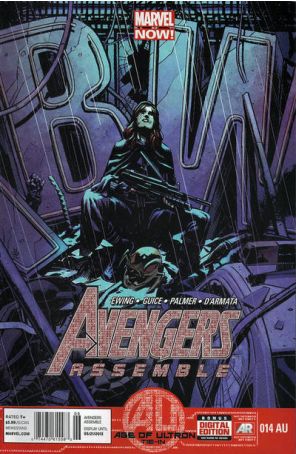 Avengers Assemble (4th Series) 14 (Newsstand) published by Marvel with cover art by Nic Klein