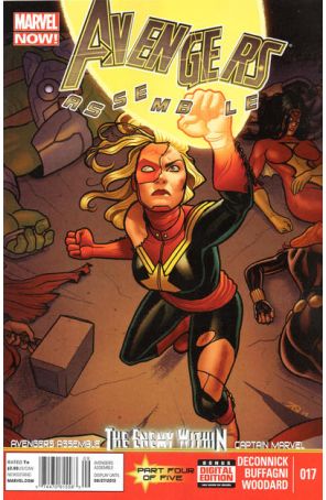Avengers Assemble (4th Series) 17 (Newsstand) published by Marvel with cover art by Joe Quinones