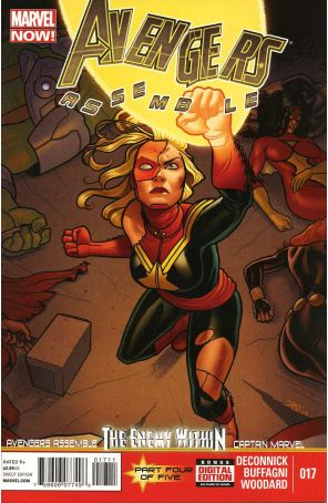 Avengers Assemble (4th Series) 17 published by Marvel with cover art by Joe Quinones