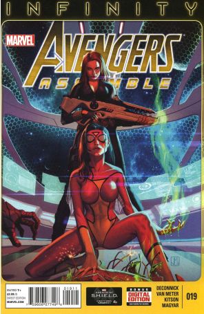 Avengers Assemble (4th Series) 19 published by Marvel with cover art by Jorge Molina