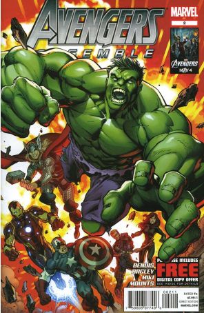 Avengers Assemble (4th Series) 2 published by Marvel with cover art by Mark Bagley