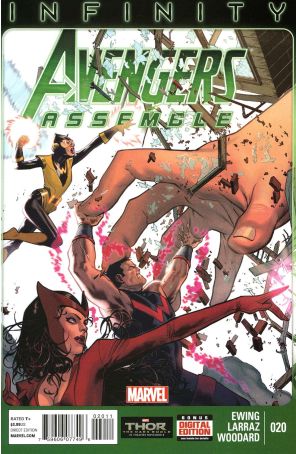 Avengers Assemble (4th Series) 20 published by Marvel with cover art by Jorge Molina