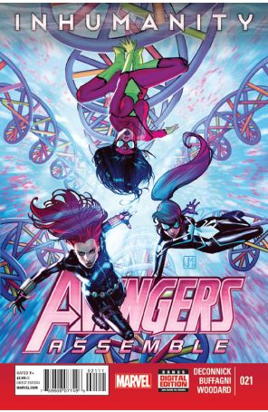 Avengers Assemble (4th Series) 21 published by Marvel with cover art by Jorge Molina