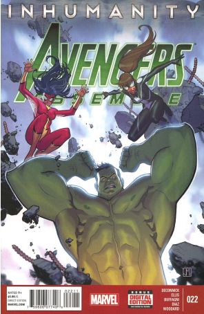 Avengers Assemble (4th Series) 22 published by Marvel with cover art by Jorge Molina