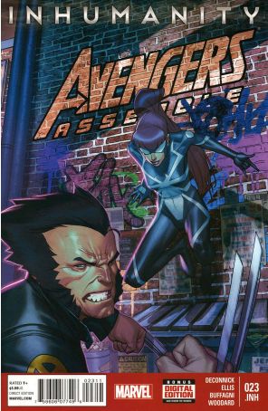 Avengers Assemble (4th Series) 23 published by Marvel with cover art by Jorge Molina