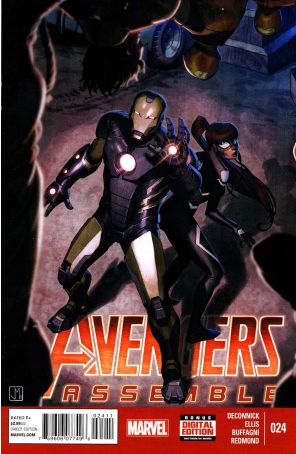 Avengers Assemble (4th Series) 24 published by Marvel with cover art by Jorge Molina